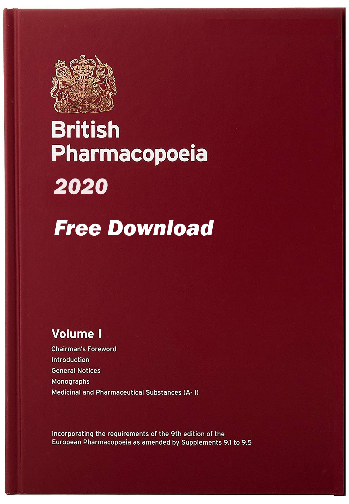 British Pharmacopoeia 2020 Free PDF Download (BP 2020 all Volumes)