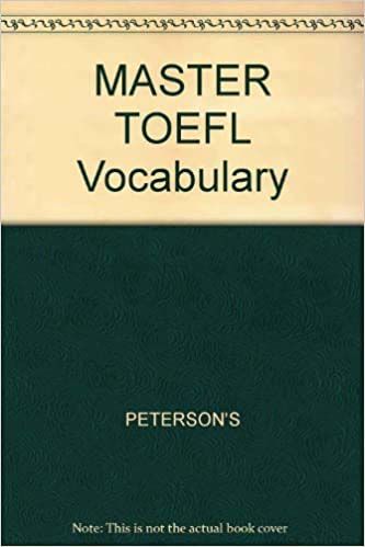 Petersons Master TOEFL Vocabulary
