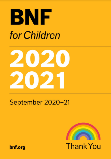 BNF for Children 2020-2021 Pdf Free
