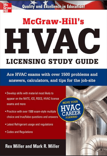 HVAC License Exam Study Guides Pdf Free