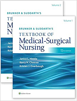 Brunner & Suddarth’s Textbook of Medical-Surgical Nursing (15th Ed.) Free Pdf Download