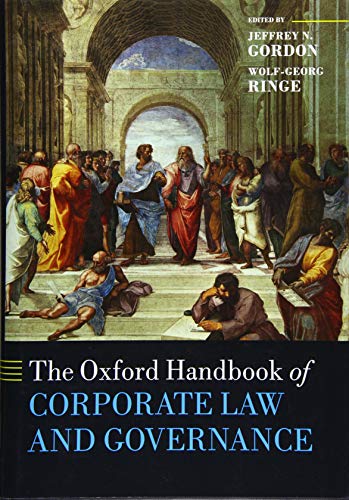 The Oxford Handbook of Corporate Law and Governance